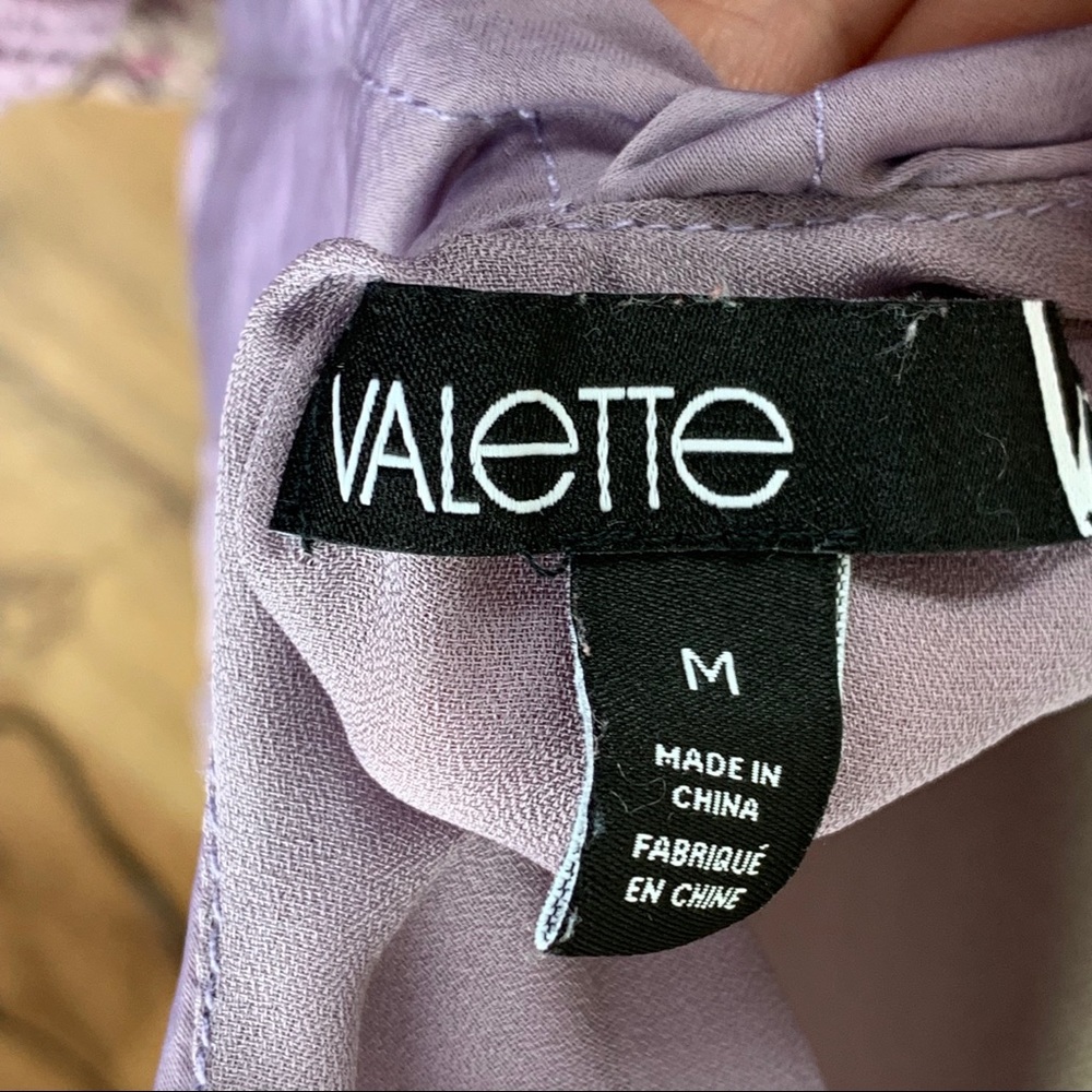 Valette Lavender Ruffle Tank Top - Picture 5 of 7
